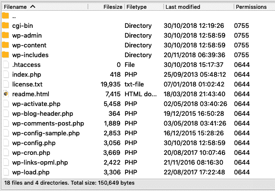 how to check file permission