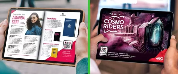 QR-коды на ваших электронных книгах и журналах QR-коды на ваших электронных книгах и журналах