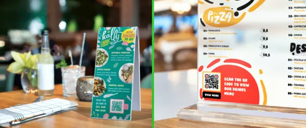 QR-коды в ваших меню QR-коды в ваших меню