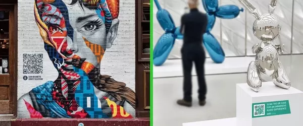 QR-коды на произведениях искусства QR-коды на произведениях искусства