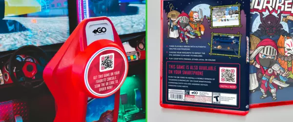 QR-коды в ваших видеоиграх QR-коды в ваших видеоиграх