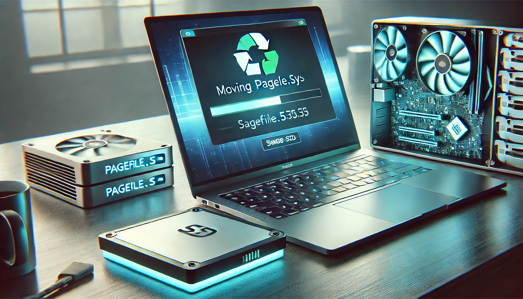 Перемещаем файл подкачки на другой диск в Windows 10 Перемещаем файл подкачки на другой диск в Windows 10