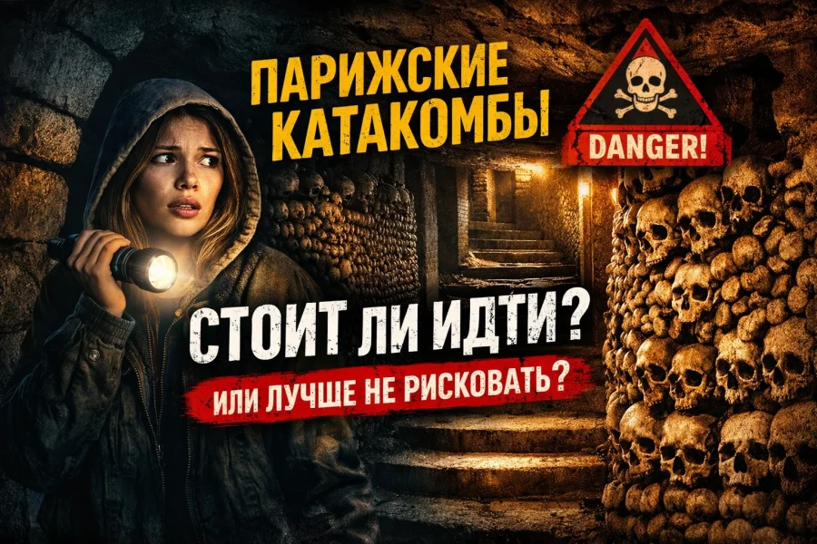 Парижские катакомбы: стоит ли идти туда или лучше не рисковать впечатлением от Парижа