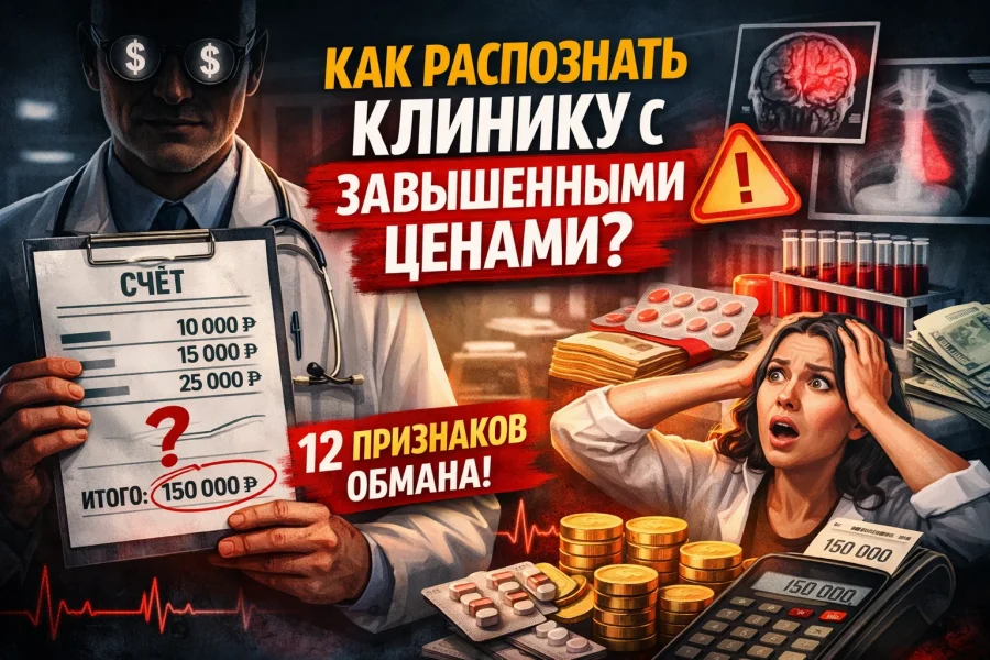 Как распознать клинику, где вам завысят чек в десять раз — 12 признаков до оплаты
