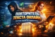 Кинопостер повторителя текста онлайн: герои, код, список и повторяющиеся фразы