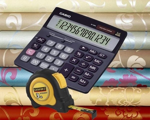 Calculadora de papel tapiz