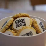 Edible QR codes