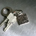 Schlüsselanhänger - mit QR-Code