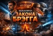 Кинематографичная обложка калькулятора закона Брэгга с двумя учёными, формулой nλ = 2d sinθ и графиком пика 2θ. На изображении также показаны рентгеновский луч, кристаллическая решётка и лабораторное оборудование XRD.