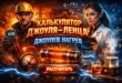 Обложка «Калькулятор Джоуля–Ленца»: джоулев нагрев, формулы Q=I²·R·t, измерения мультиметром и нагрев резистора