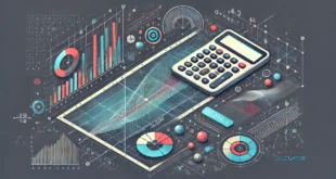 Калькулятор углового коэффициента с изображением координатной плоскости и линии для точного вычисления.