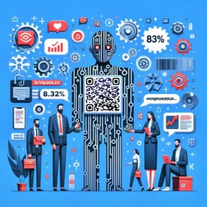 Statistisches Bild, das die Verbraucherinteraktion mit QR-Codes zeigt