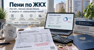 Расчёт пеней по ЖКХ: квитанция за коммунальные услуги, калькулятор задолженности и проверка начислений по нормам ЖК РФ